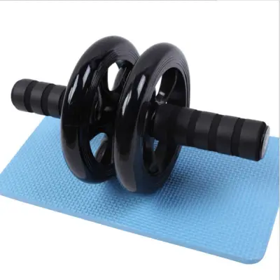 T2P Abs Roller Exercise Wheel with Non-slip Sit up Ab Machine Abdominal Exercise Stomach Training Equipment Suitable for Home Gym Fitness Workout