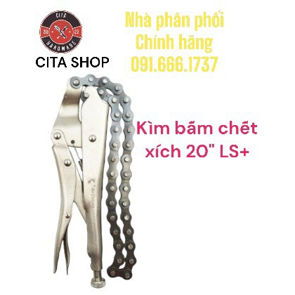 Kìm bấm chết xích 20'' ls+ chính hãng