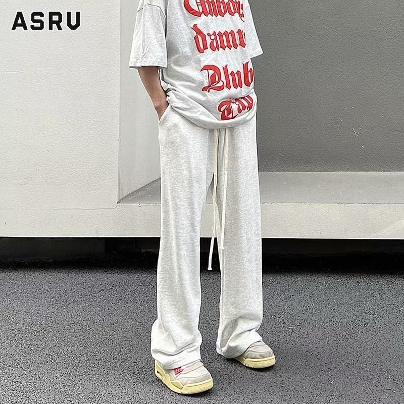 ASRV quần nam quần tây quần đũi dài pants Quần ỐNg RộNg ỐNg RộNg thường ngày và linh hoạt cho nam quần bó sát quần quần xuông mỏng phong cách mới phong cách thời trang đường phố cao