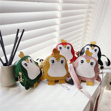 Penguin Coin Purse - Cute Kids' Bag by 
