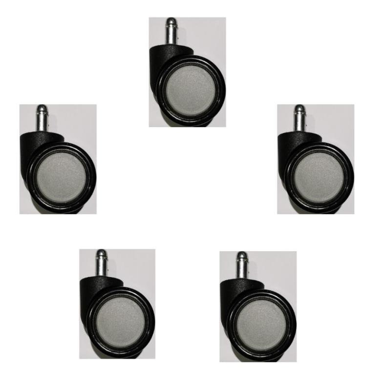 (5 Years Warranty)UMD Scratch Proof Noise Free Universal Office Chair Castor Wheel Chair Wheels 11mm (1 Set of 5 Pcs) (NOT Suitable for I-K-E-A Chairs) Singapore