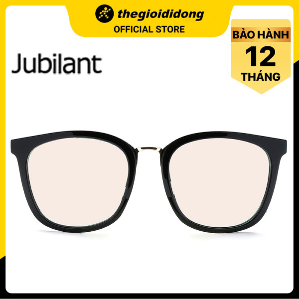 Giá bán Mắt kính thời trang Unisex JUBILANT TR1752_56_C3 gọng vuông chống tia UV màu đen cá tính