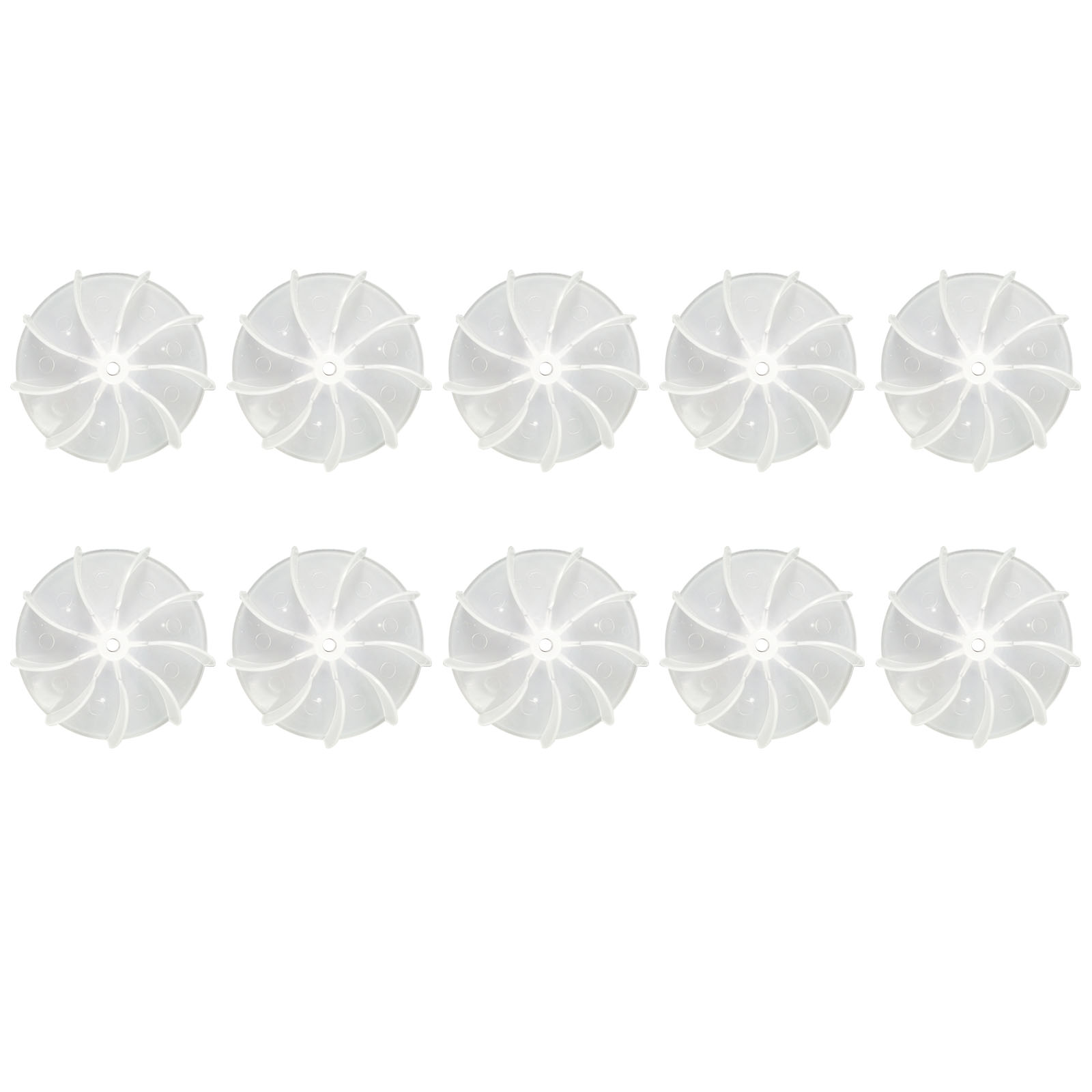 10 cái bàn nhỏ thay thế cánh quạt mini quạt nhựa cánh quạt Máy sấy tóc công suất thấp fan hâm mộ lá