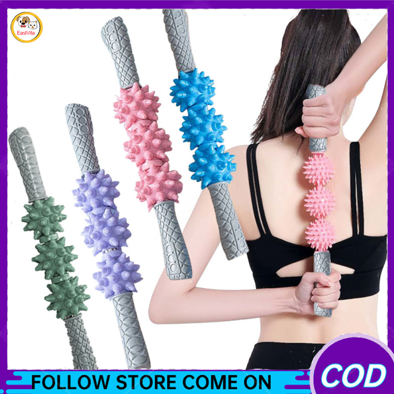 Coolife fascia Con lăn tập cơ mát-xa mỡ dưới da massage mô sâu Stick công cụ cho cổ chân trở lại cơ thể