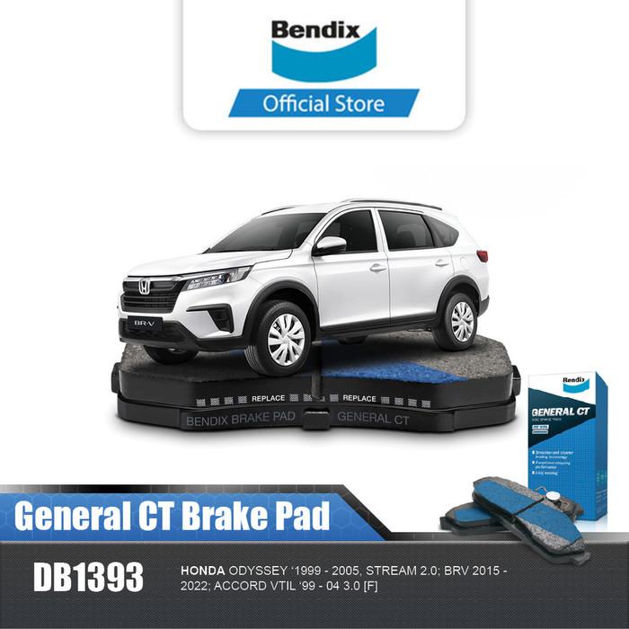 Bendix Kampas Rem Depan Mobil Honda Odyssey 1999-2005 DB1393GCT Harga 512,400 rupiah*Gratis Ongkir