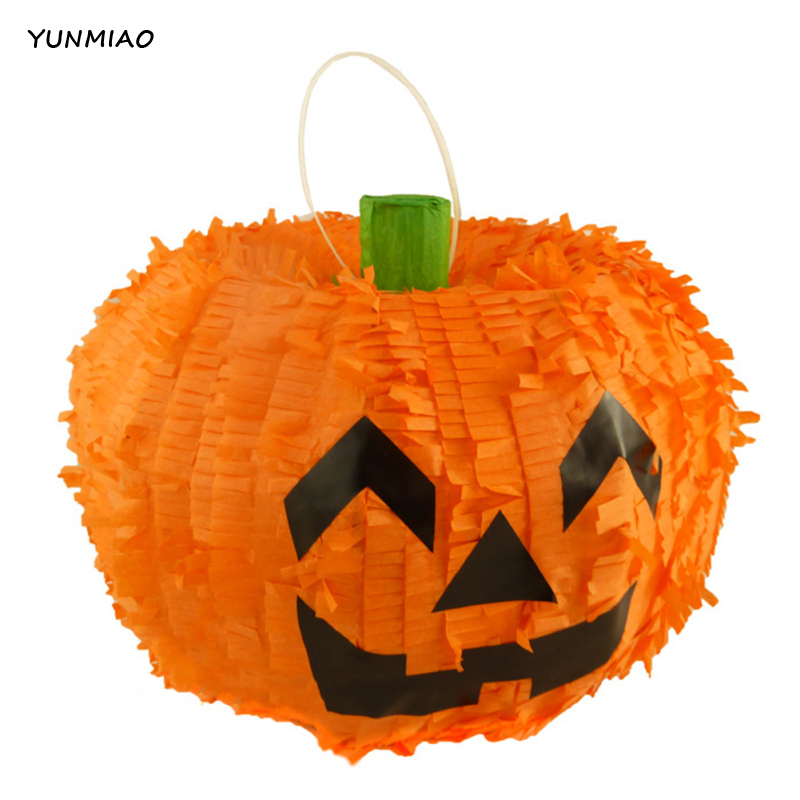 Giao Hàng Nhanh Trẻ Em Halloween Pinata đồ chơi tương tác 3D Bí Ngô Pinata đồ trang trí treo trong bữa tiệc Đạo Cụ Cho nam nữ