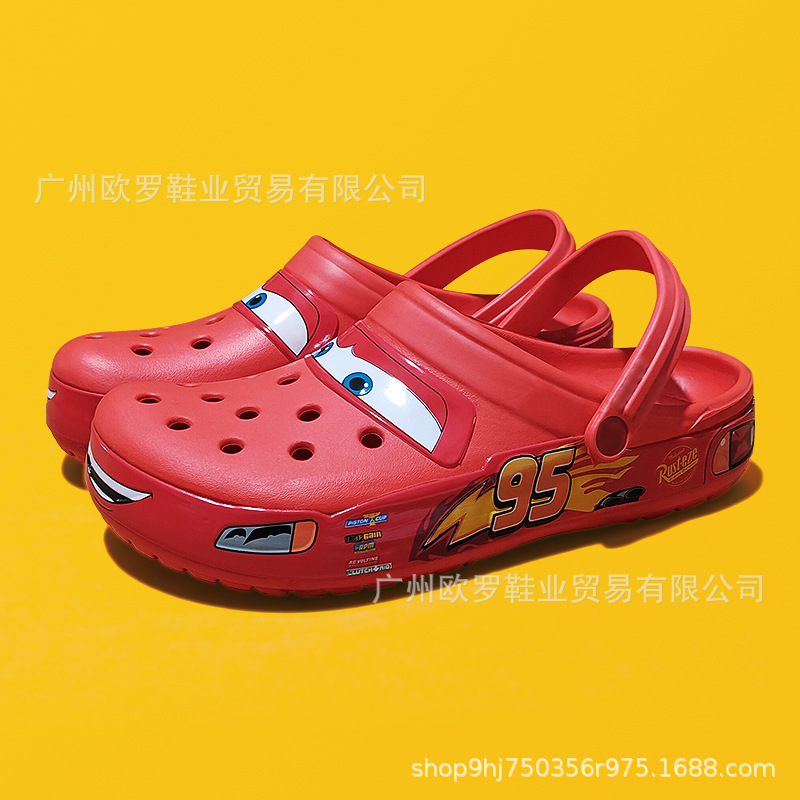 Chéo McQueen lỗ trên xe ô tô Người Đàn Ông Của Dép baotou Karoo Class 95 Xe Máy Bên Ngoài chống trượ