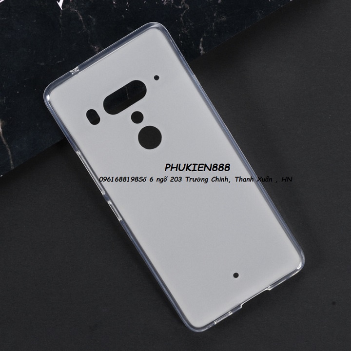 Ốp lưng điện thoại htc u12 plus silicone dẻo