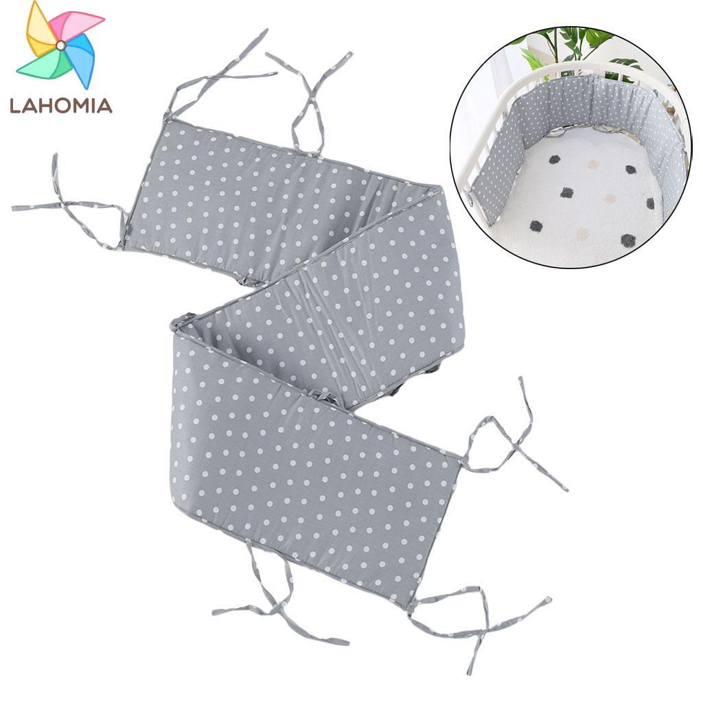 Lahomia bé cũi trẻ em giường dày bội một mảnh xung quanh đệm bảo vệ cũi