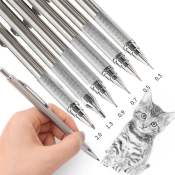 High-Quality Metal Mechanical Pencil for Sketching and Drawing