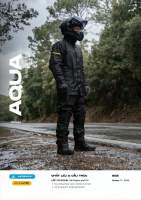 🏁 [Chính Hãng] Bộ Quần Áo Mưa Siêu Nhẹ LS2 Aqua Rain Suit – Độ Chống Nước 10.000mm Thoáng Khí Phản Quang An Toàn