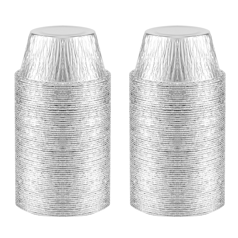 Aluminum Foil Ramekin Aluminum Foil Paper Cup 150 Pack Ramekin Disposable Aluminum Foil Baking Cup