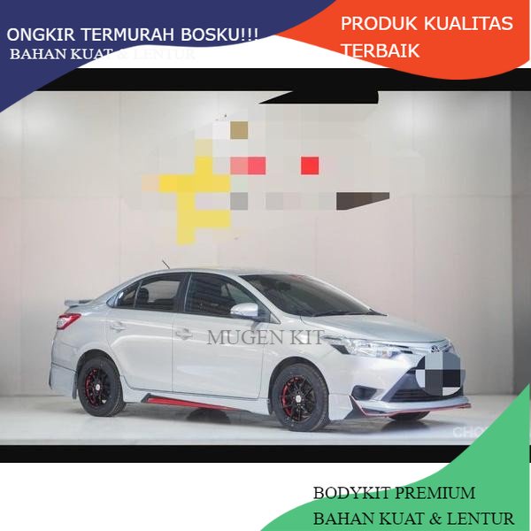(COD) Aksesoris Bemper bodykit toyota vios 2013-2016 drive68 Grade A kuat-tebal-lentur Harga 1,301,800 rupiah*Gratis Ongkir