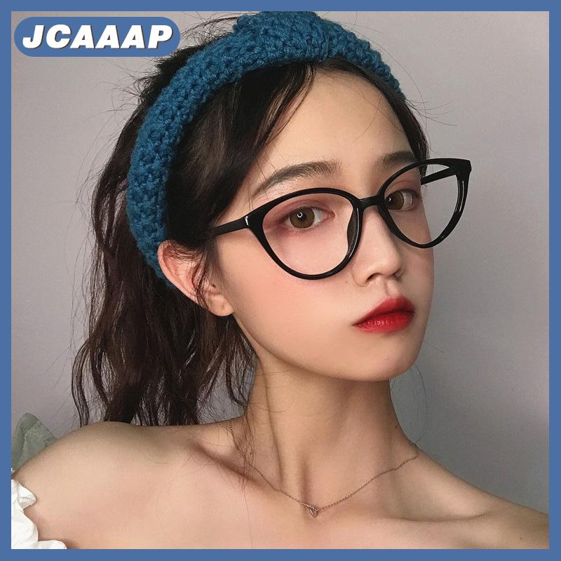 JCAAAP Cá tính thời trang mèo mắt kính phụ nữ tam giác khung Đảng máy tính trò chơi bảo vệ mắt Kính mắt