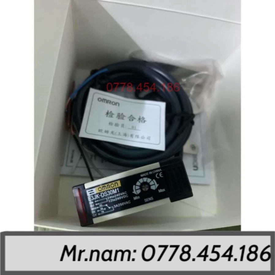 [Bán sỉ và có xuất VAT] Cảm biến quang OMRON E3JKDS30M1 (24240VAC/12240VDC)
