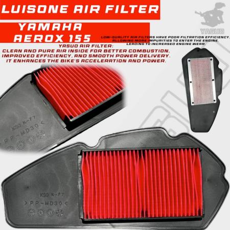 YASUO Aerox 155 High-Flow Air Filter Element