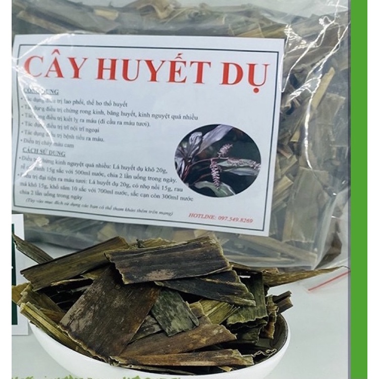 Lá huyết dụ khô 1kg