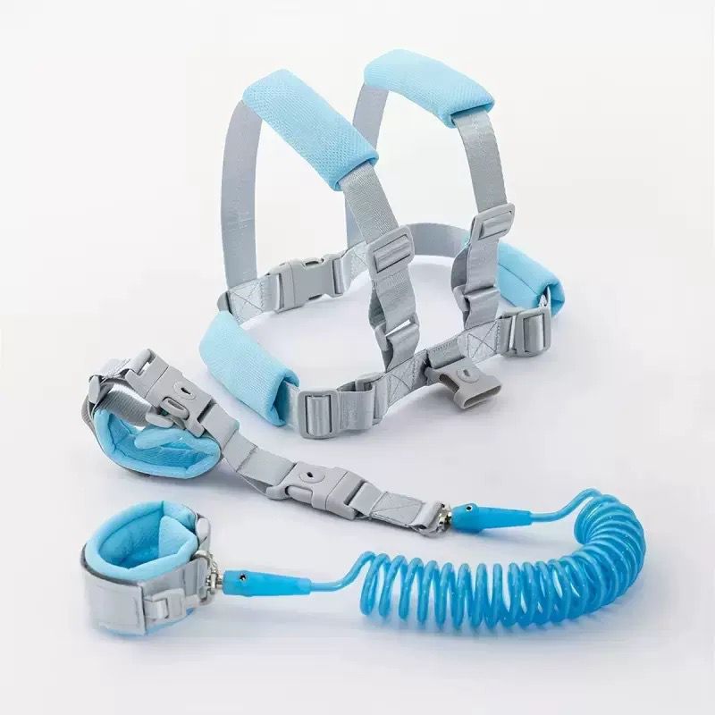 READY STOCK MALAYSIA Anti Lost Body Harness Baby Safety Walking Leash Toddler Safety Harness with Wrist Link Adjustable Ready Stock Malaysia