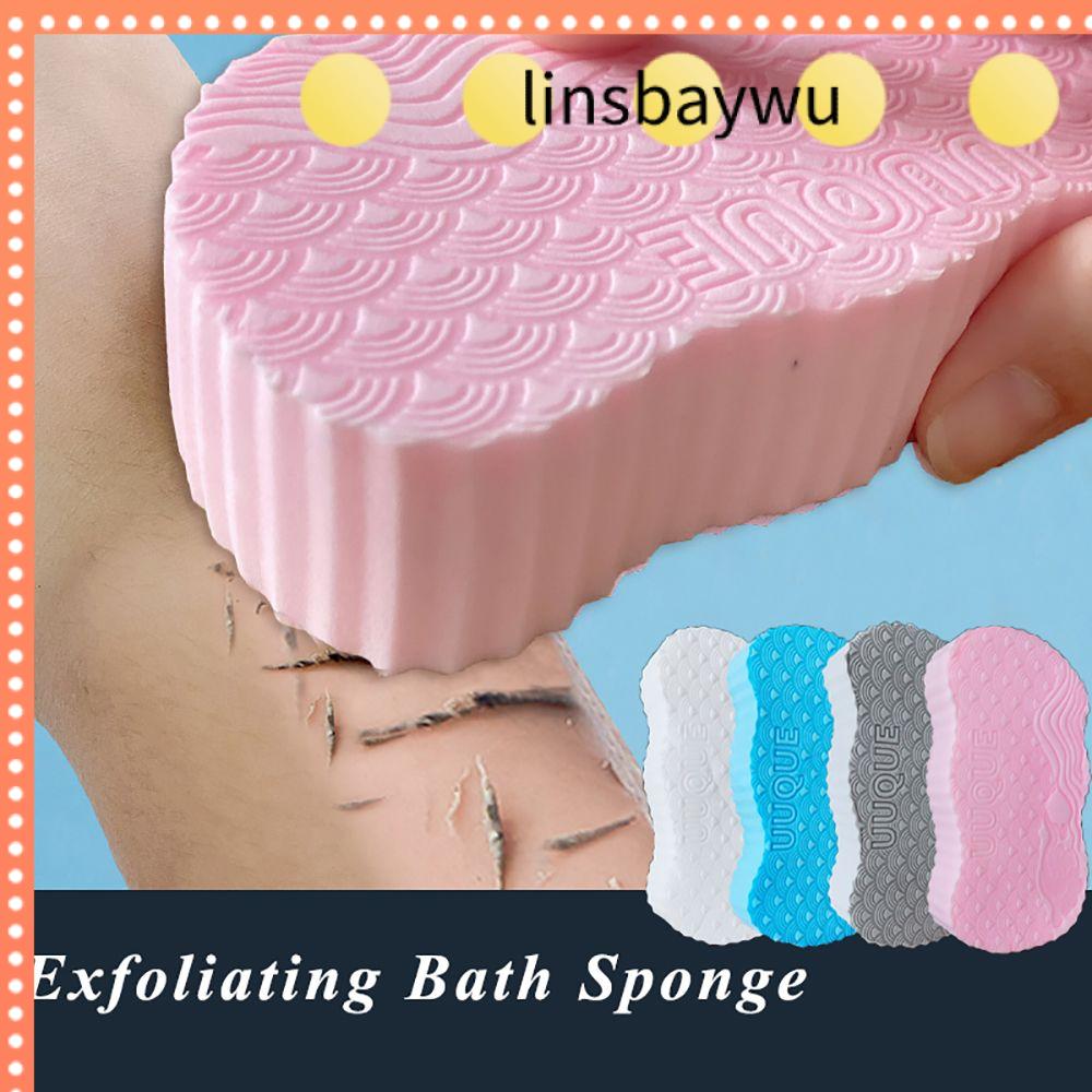 LINSBAYWU Siêu Mềm Tắm Cơ Thể Nguồn Cung Cấp phòng tắm Cleaner Pad Tẩ bào chết Tắm Bọt Biển Cơ thể Chà Sàn Tắm Bàn Chải