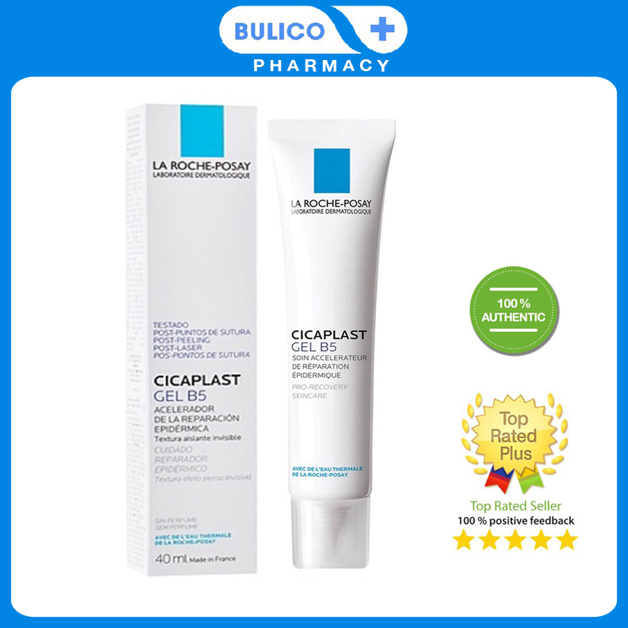 Gel dưỡng da La Roche-Posay CICAPLAST Gel B5 40ml Pháp giúp mờ sẹo, phục hồi da hư tổn, giảm thâm mụn, lành da