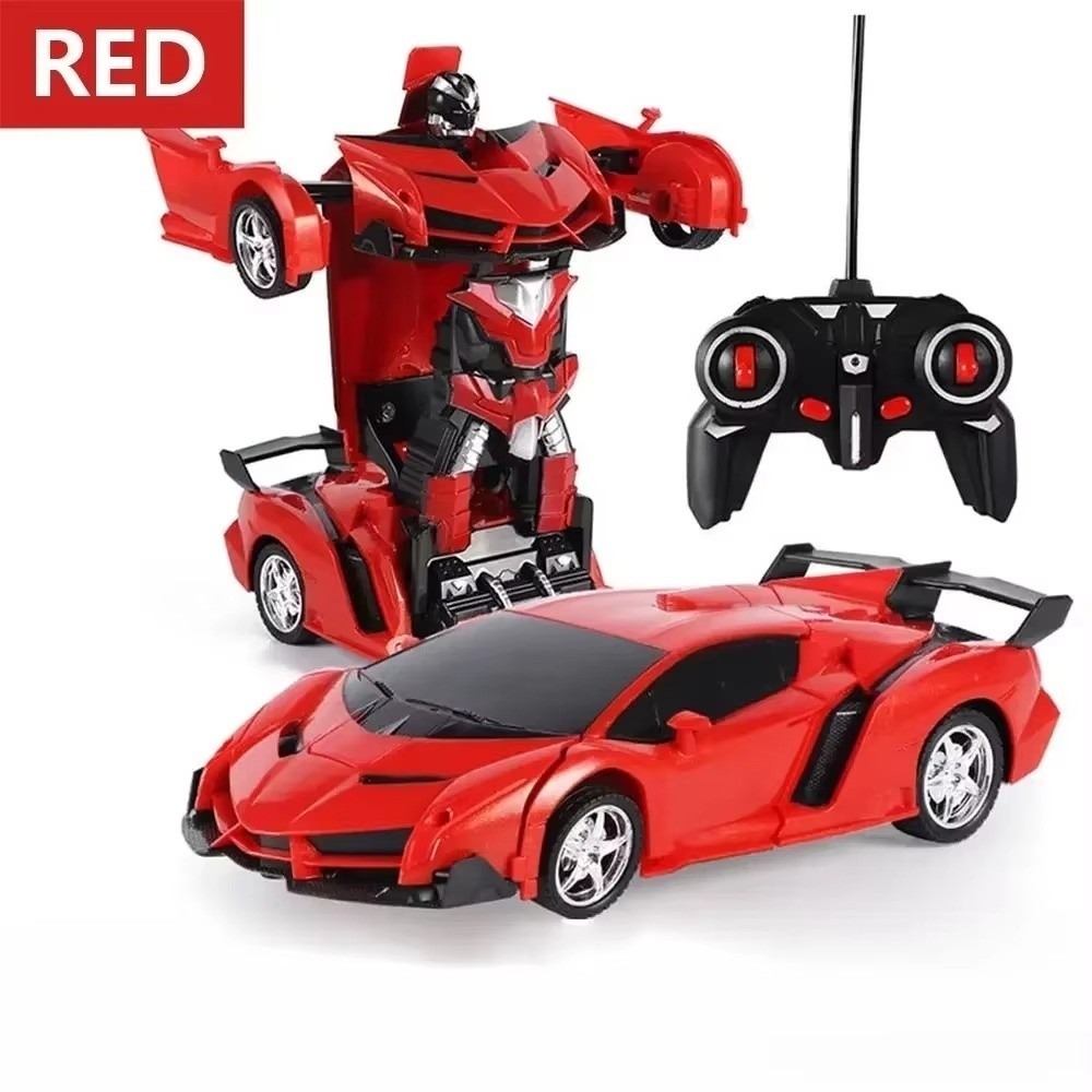 X MOM BABY Biến dạng một phím Xe robot biến hình Điều khiển từ xa 2 trong 1 Xe biến hình  Mẫu xe hơi Quà tặng - 3