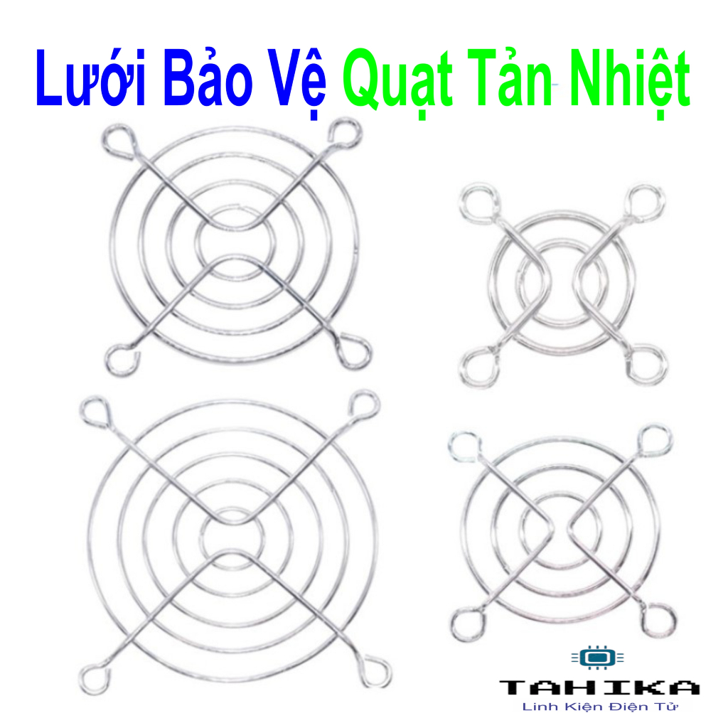 Tấm lưới bảo vệ quạt tản nhiệt Linh kiện điện tử TAHIKA
