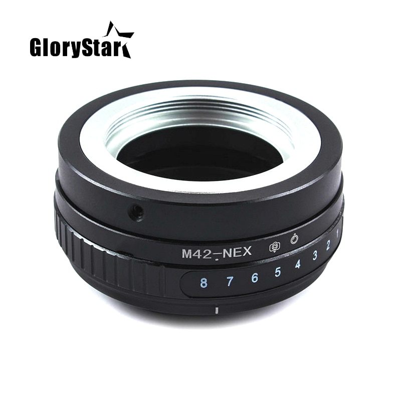 GloryStar Tilt Shift Adapter Ring for M42 Lens to Sony NEX E Mount Camera