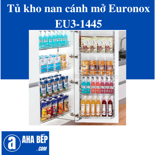 Tủ kho nan cánh mở - 4 tầng Euronox EU3-1445. Hàng Chính Hãng (Hotline: 0899.167.587)