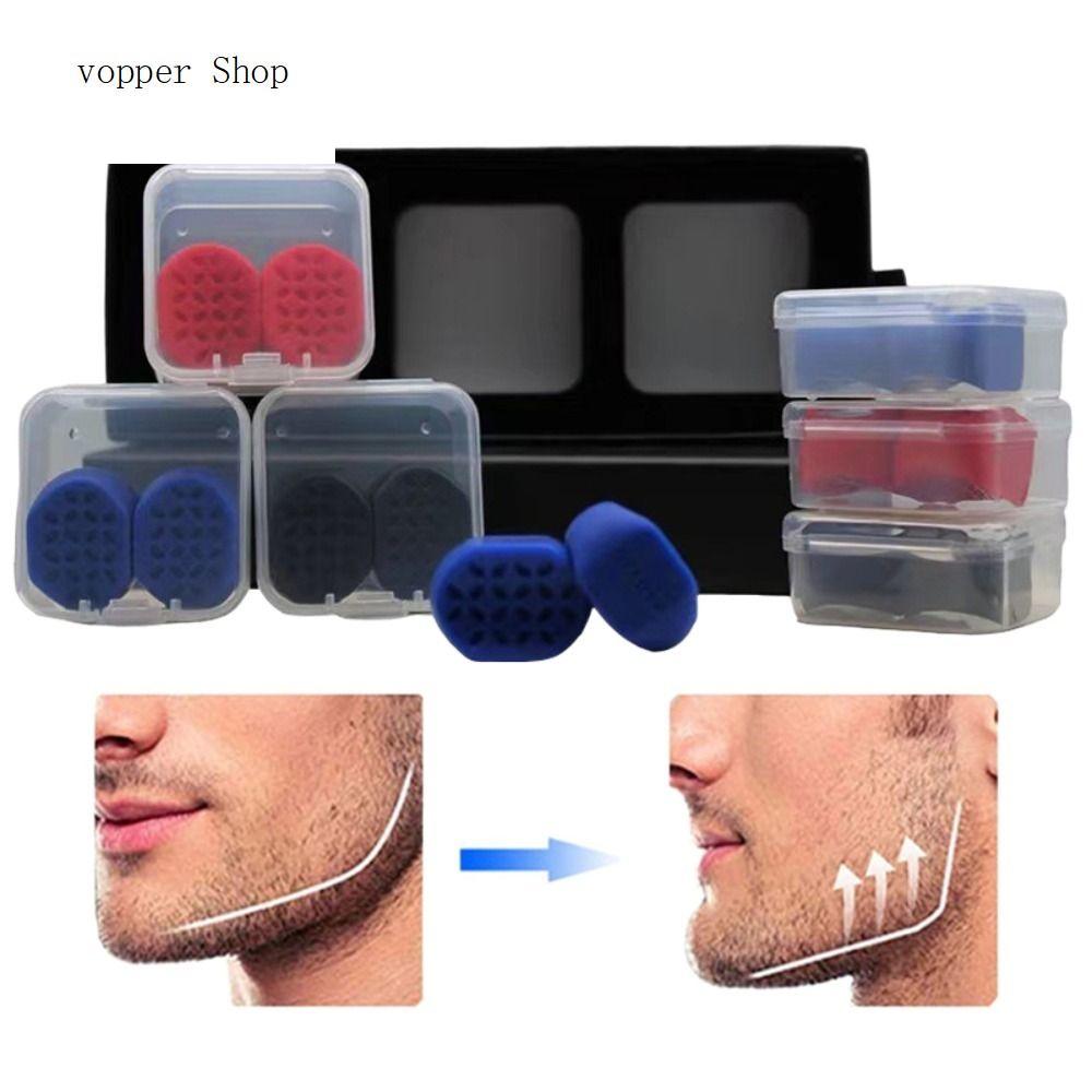 VOPPER 40 50 60Lbs Bite Muscle Jawliner Facial Chew Face Lifting Slim