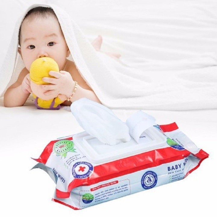 COMBO 5 GÓI Giấy ướt Baby Thiên Phúc 100 tờ/1 gói, hàng loại 1 cao cấp