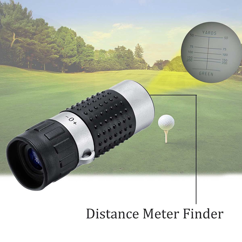 Rangefinder Telescope 7x18 Golf Monocular Pocket Scope Optical Instrument Outdoor Hiking ราคา 294 บาท*ส่งฟรี
