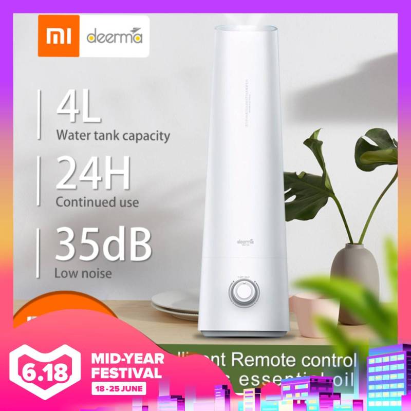 Xiaomi Deerma DEM - LD200 Cool Mist Air Humidifier 24 hours use hours Air Purifying Floor-standing Air Humidifier for Air-conditioned Rooms Office Singapore