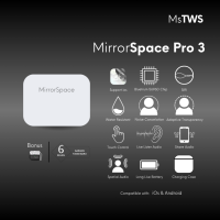 Ms Tws - MirrorSpace Pro 3 Wireless Charging Case TWS Bluetooth