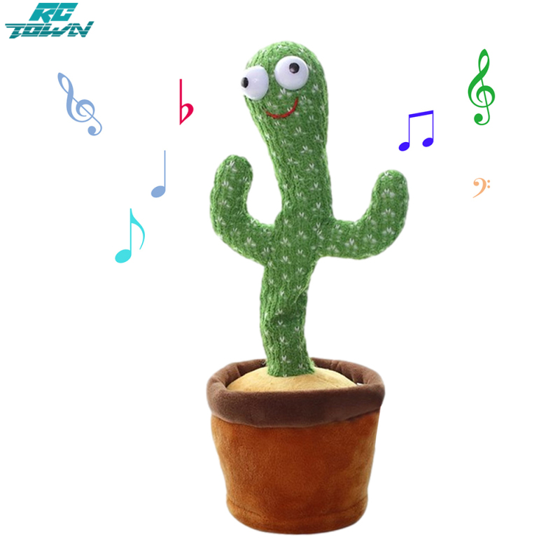Dancing Cactus Toys Plush Singing Cactus Toy Home Decoration Children