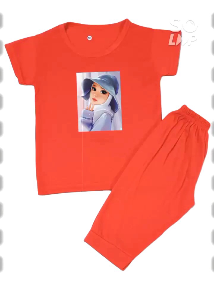 baju anak perempuan Setelan kaos anak perempuan Set baju anak perempuan bisa cod