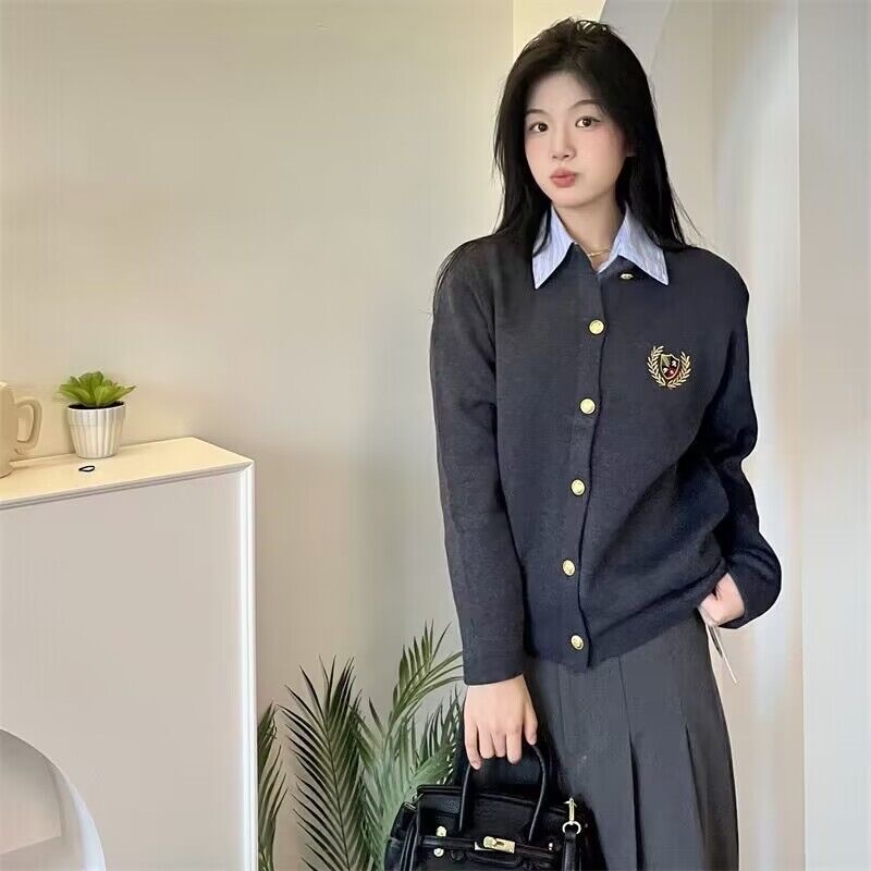 Natlux  Áo Len áo thu đông nữ áo khoác cardigan A21K0I3 High quality Hàn Quốc Unique Thời trang A21K0I3-5 37Z230915
