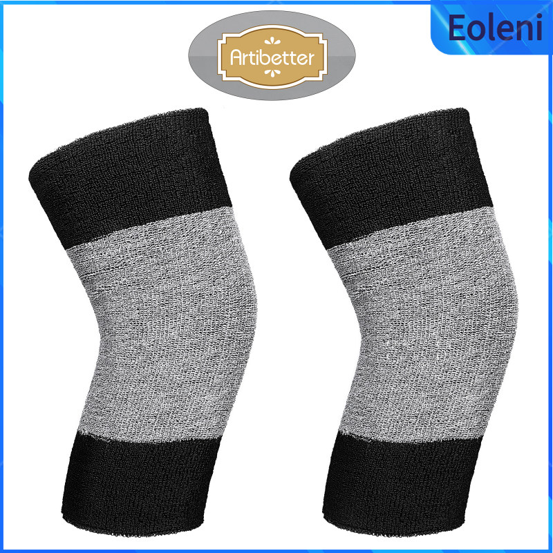Eoleni 1 Đôi Thoáng Khí Đầu Gối Tay Thể Dục Hỗ Trợ Đầu Gối Miếng Bảo Vệ Kneepads Nhiệt Đầu Gối Tay