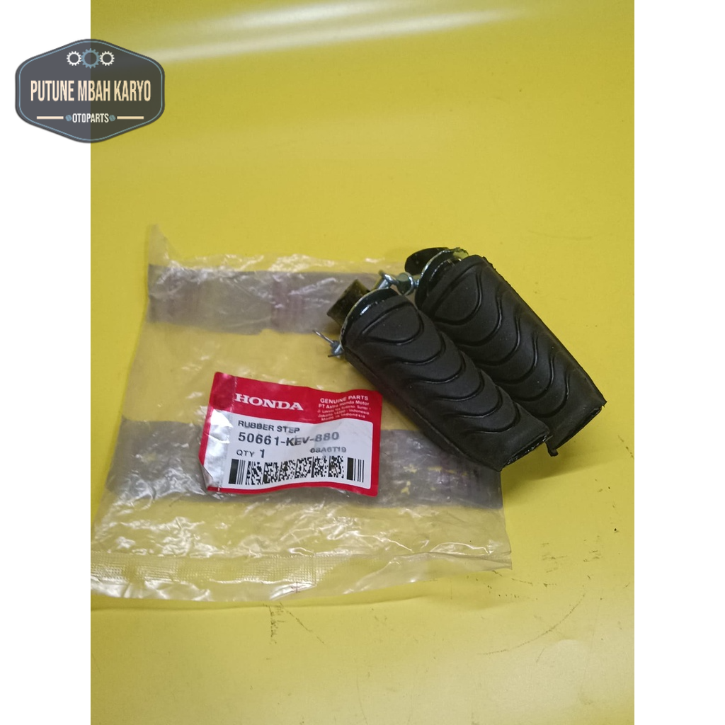 Karet Step Injakan Kaki Belakang Footstep Honda Beat FI Revo ABS Vario 110 Harga 28,738 rupiah*Gratis Ongkir