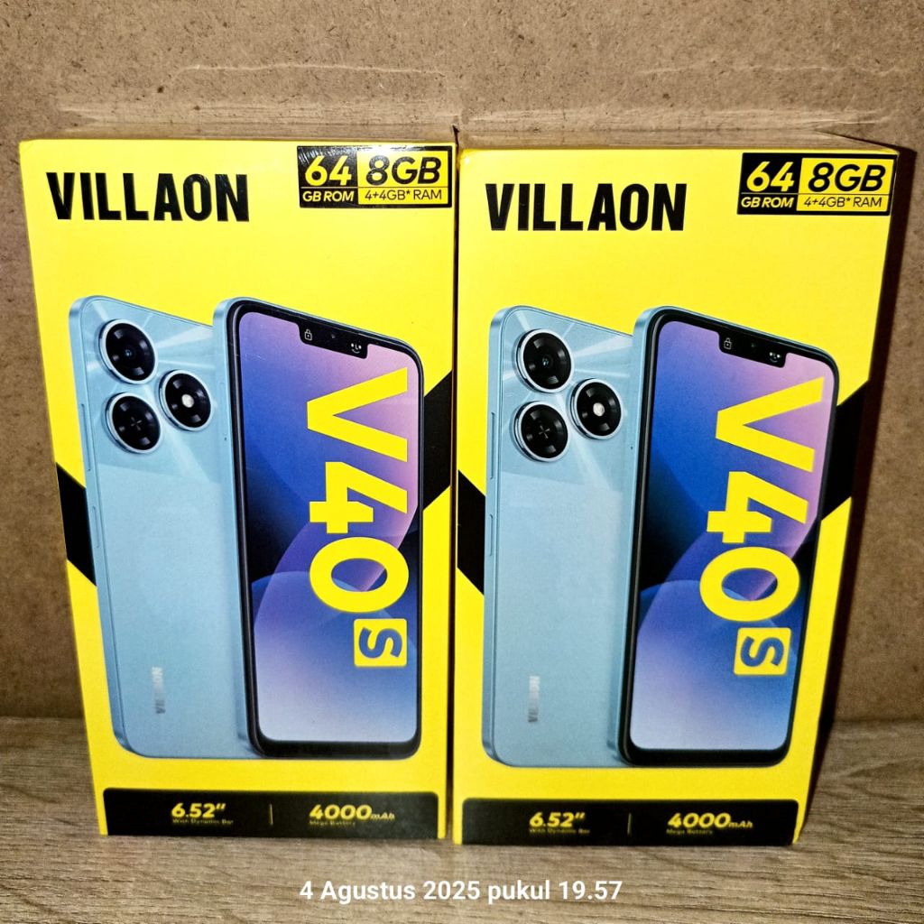 Villaon V40S 4/64GB Garansi Resmi Giá 898,000 Đồng*Miễn phí vận chuyển