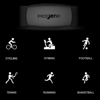 Magene H64 Dual Protocol Chest Heart Rate Monitor