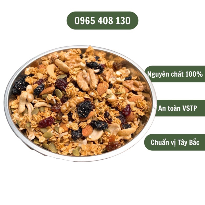 Hạt Dinh Dưỡng Granola ( 500g hạt dinh dưỡng loại 1 )