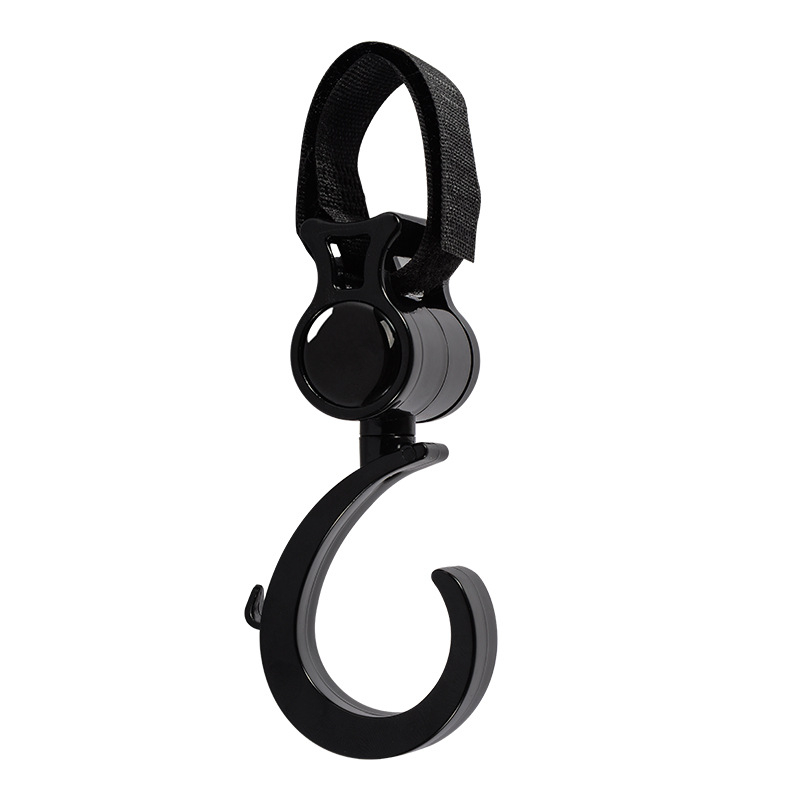 🇲🇾 Ready Stock Baby Stroller Hook Hook 360° Degree Rotatable Hook Cart Hooks Shopping Bag Hook