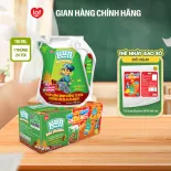 Sữa lúa mạch socola KUN thùng 24 túi x 110ml