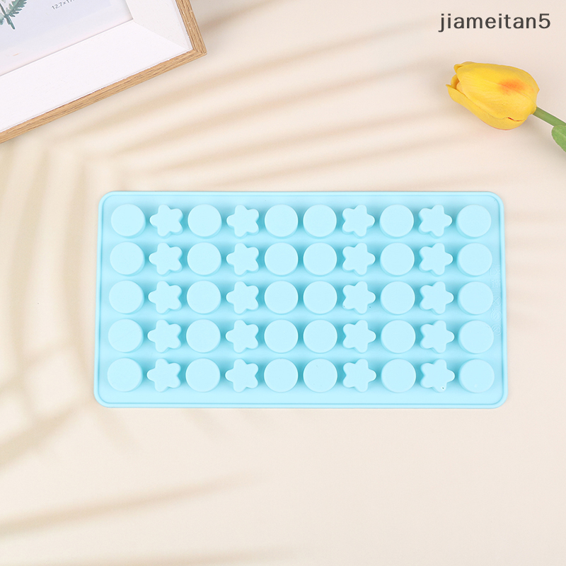 🍀[Jiam] Mini pentagram Silicone sô cô la khuôn thạch khối thanh khuôn Epoxy khay đá Kẹo mềm trang trí bánh kẹo công cụ nhà bếp nướng