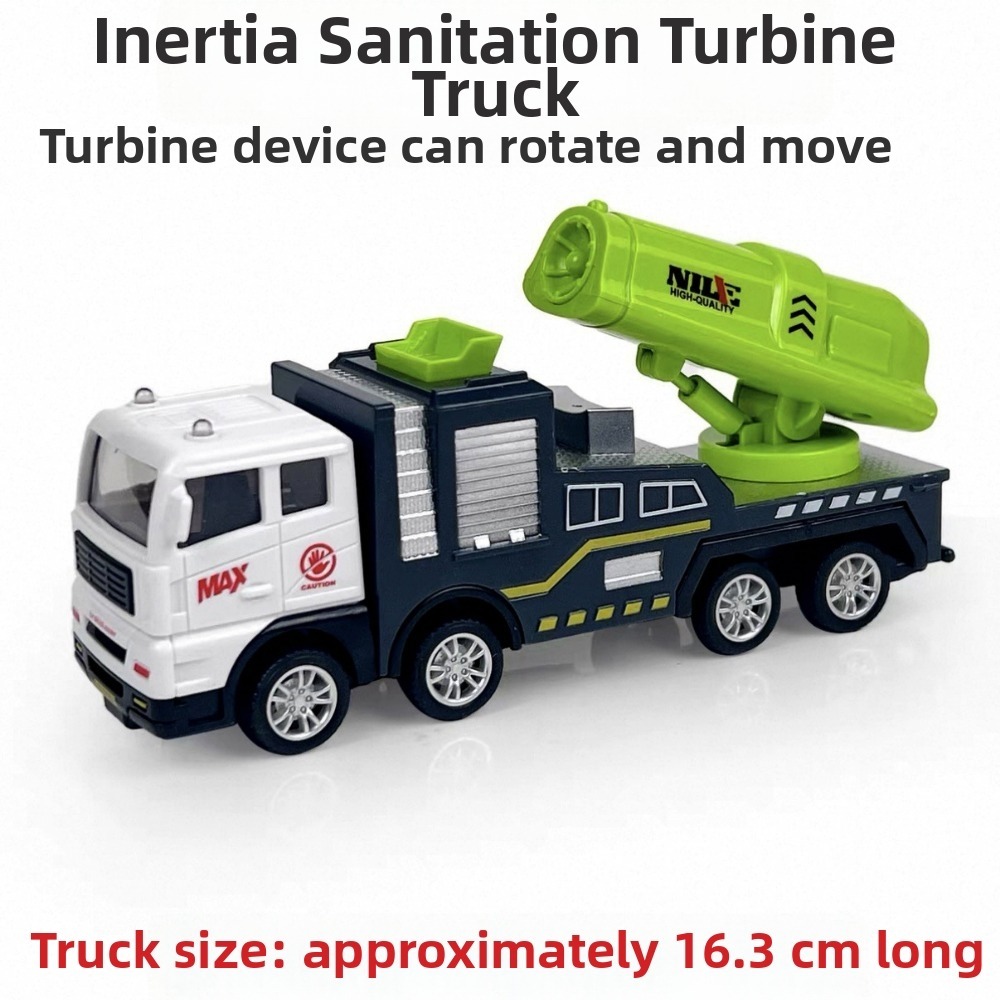 TIANNIANBU Nhựa Đồ chơi xe vận tải kỹ thuật Bộ sưu tập quà tặng cho trẻ em Chống va đập Mô hình xe tải cần cẩu Chất lượng cao 10 Kiểu Dáng Mô hình đúc  loại dành cho bé trai - 6