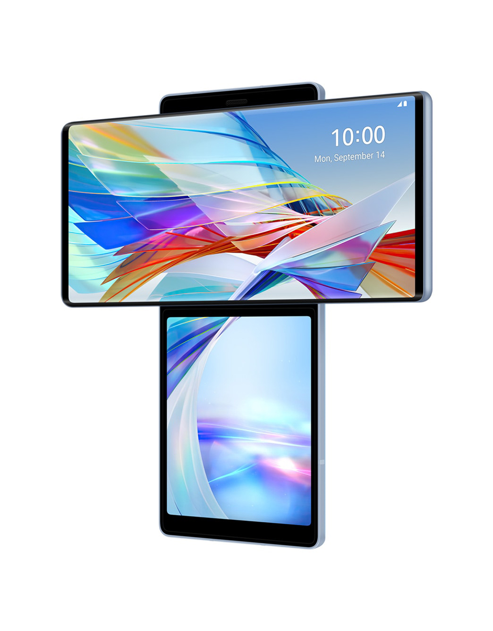 [op061] Original LG WING LMF100N LMF100TMW LMF100VM 5G Mobile Phone 6.8'' 8GB RAM 128GB/256GB ROM Single/Dual SIM Octa Core CellPhone · v21