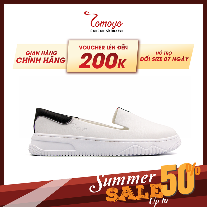 Giày sneaker nữ tomoyo da microfiber "siêu nhẹ" tmw20507