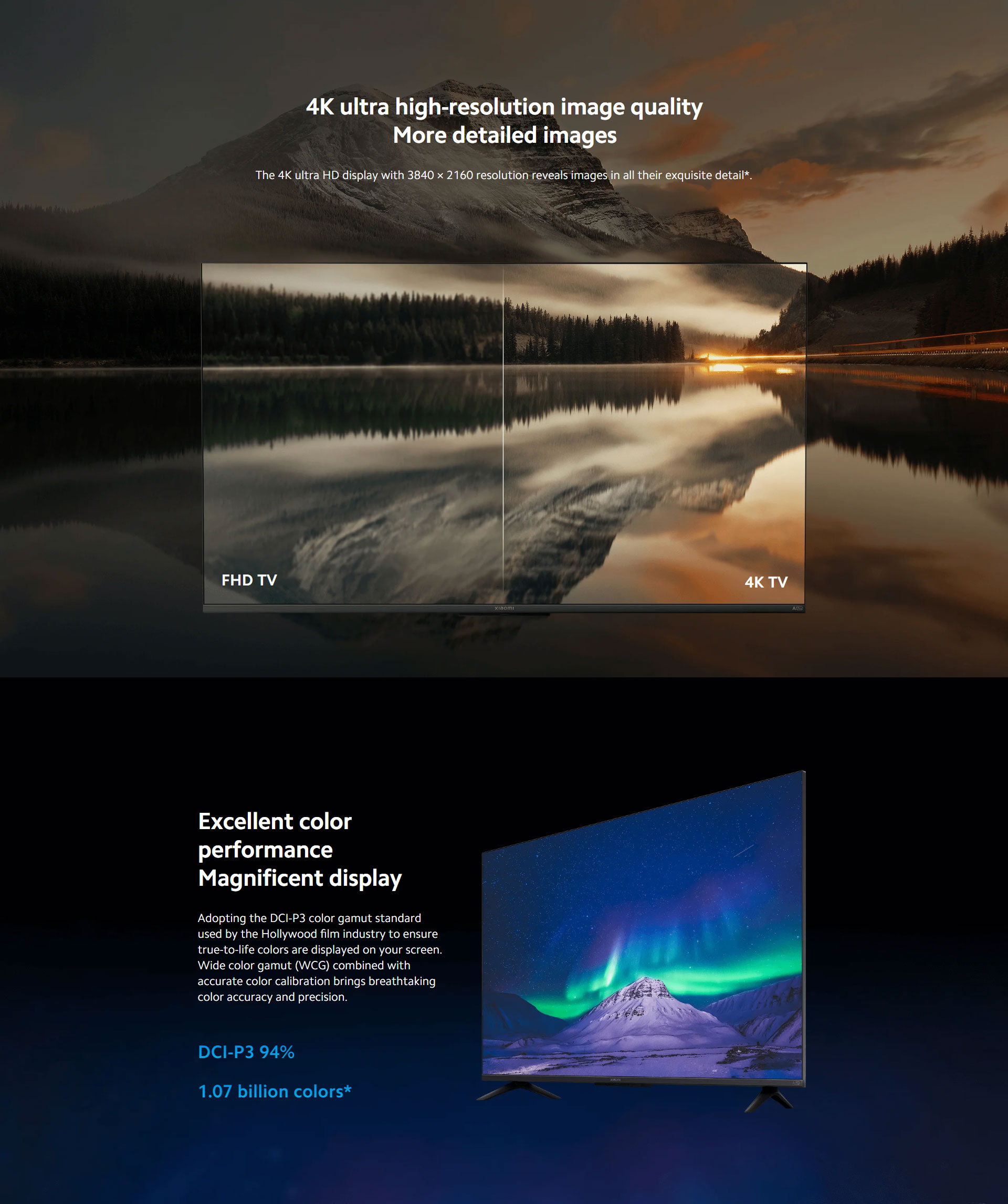 Xiaomi TV | A Pro 43 Inch 2025 |Free Installation | 4K UHD | QLED Display | 60Hz | Google TV | Google Assistant Built-in