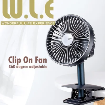 [W.L.E] KIDS stroller fan Clip Portable Fan Clip on Fan /Office/Outdoor/Home