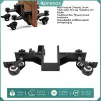 Aoresac Door Dolly Adjustable Door Installation Lifter Tool for 1 Inch to 2-3/8 Inch Doors Steel Time Saving